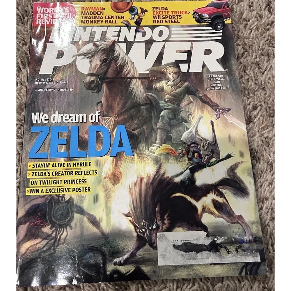 Lot Of‎ 5 Nintendo Power Magazines VTG 2006-2007
